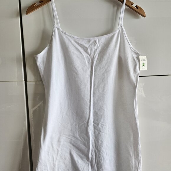 George Women's White Tank Cami - Picture 2 of 7